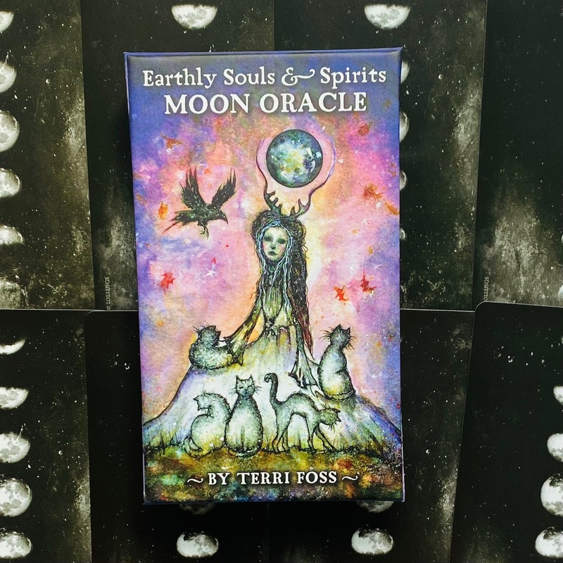Earthly souls and spirits Moon Oracle Cards and guidebook US Games Systems