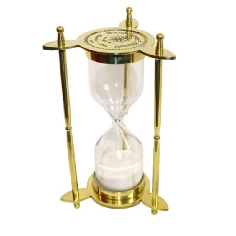 Marine brass hourglass 5 min. ST8