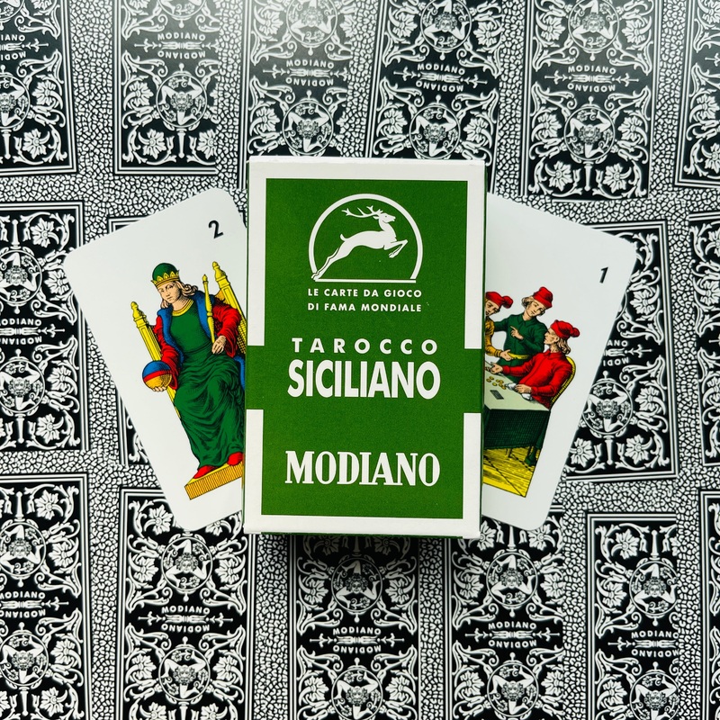 Modiano Tarocco Siciliano Tarot cards