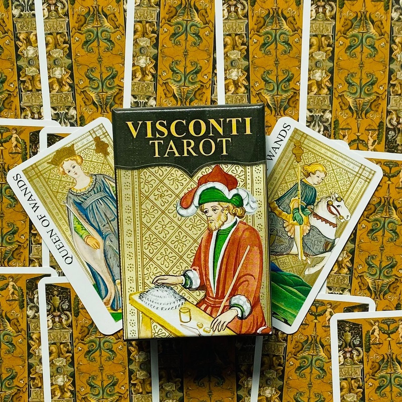 Visconti Mini Tarot cards Lo Scarabeo