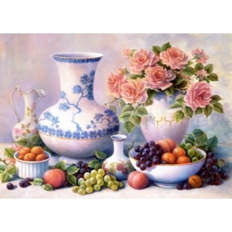 Diamond painting Still Life with Roses AZ-105 Size: 4565