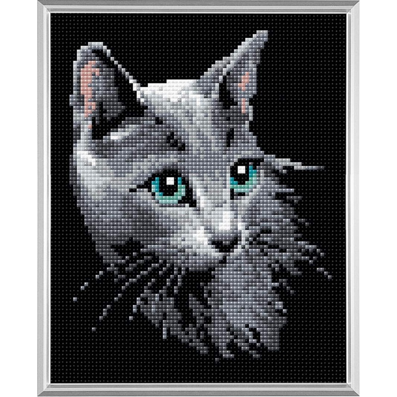 Russian Blue diamond mosaic kit by RIOLIS Ref. no.: AM0014