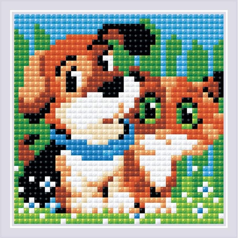 Stick With Me diamond mosaic kit by RIOLIS Ref. no.: 0029