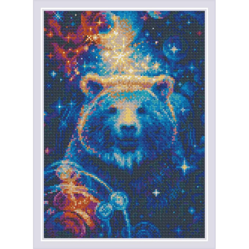 The Great Bear diamond mosaic kit by RIOLIS Ref. no.: AM0050