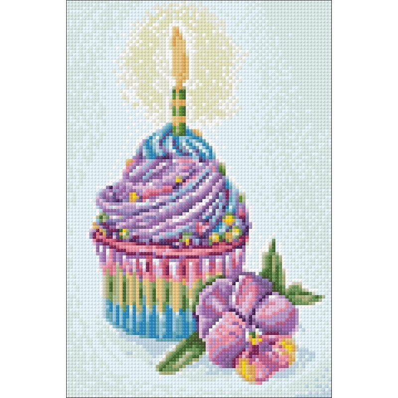 Celebration Cupcake 2030 Diamond Painting Set Cs2720