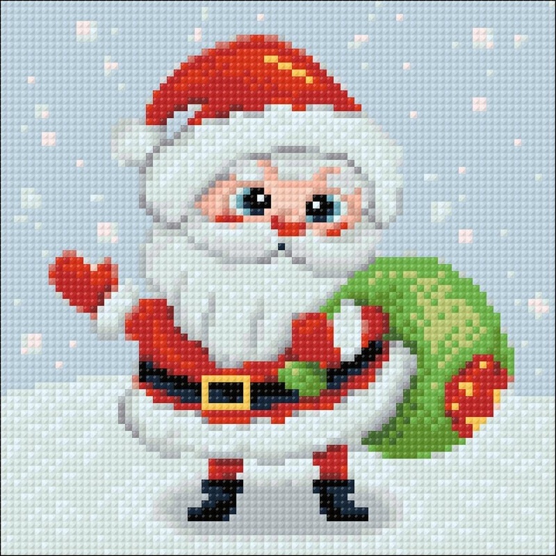 Christmas Santa 2020 Diamond Painting Set Cs2697